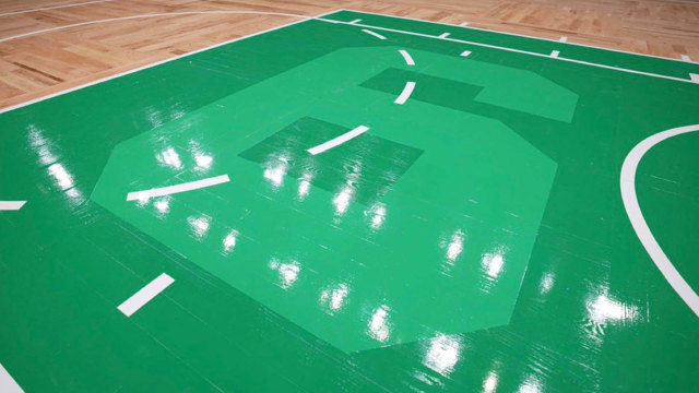 致敬!凯尔特人主场地板将印上6号,纪念拉塞尔在篮下的统治地位