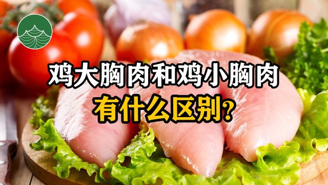 鸡大胸肉和鸡小胸肉有什么区别?