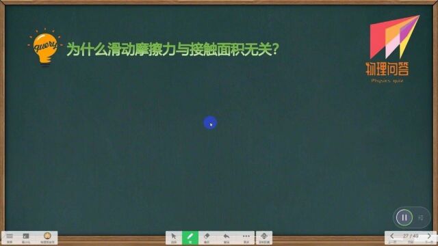 为什么滑动摩擦力与接触面积无关?