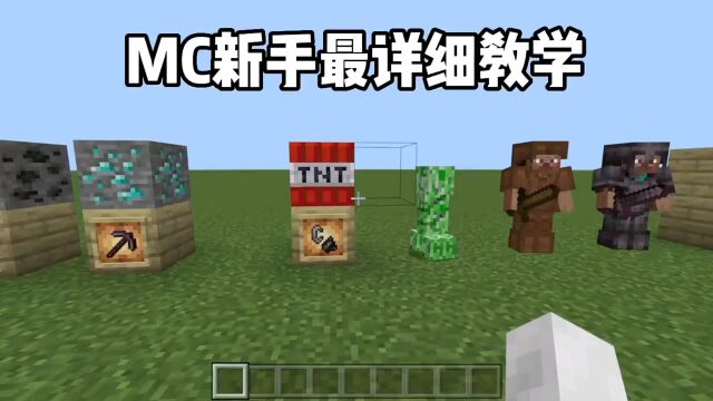 《我的世界》:MC新手最详细教学