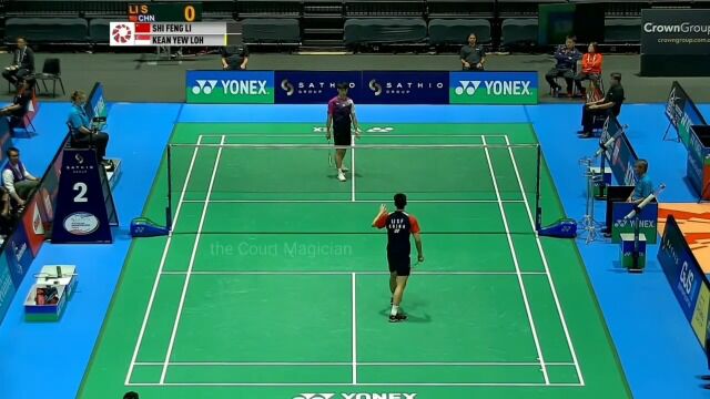 Loh Kean Yew vs Li Shi Feng  Badminton Australia Open 2022