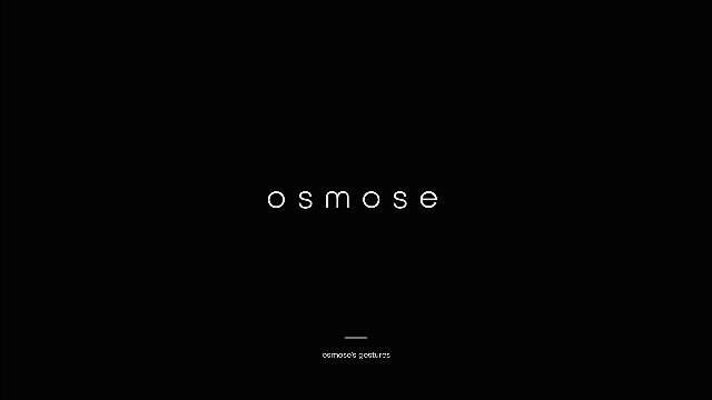 Osmose gestures video (played with a prototype)