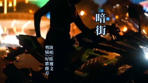 陈雅文《黑街》经典节奏粤语歌曲