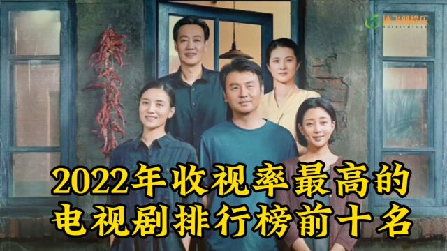 2022年收视率最高的电视剧排行榜前十名,人世间、亲爱的小孩等