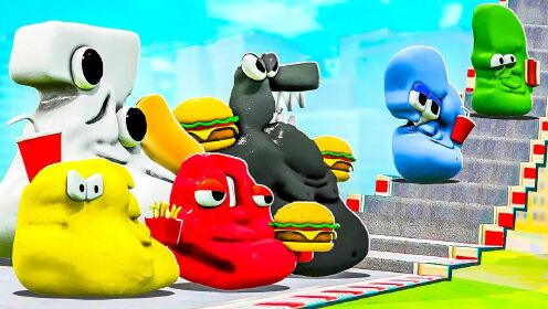 盖瑞模组:阿蛋铁憨憨三人来到迷宫,为了赢取百万大奖_阿蛋解说盖瑞