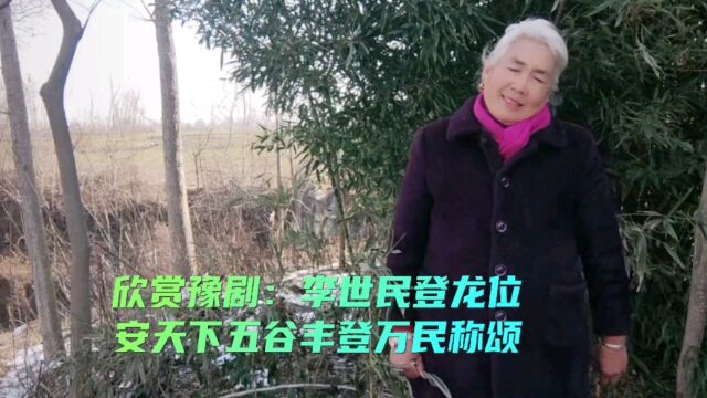 欣赏豫剧《李世民登龙位》选段,安天下五谷丰登,万民称颂!