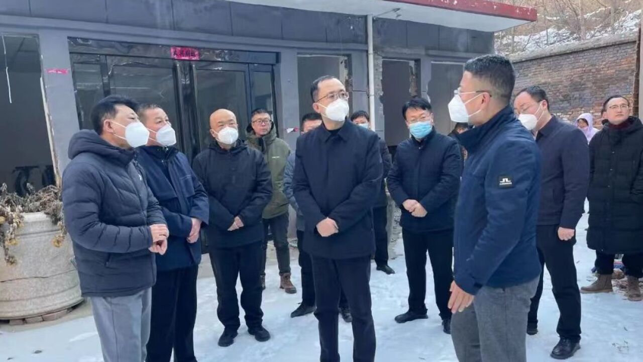 杨晓舟检查地质灾害防治和煤矿安全生产工作