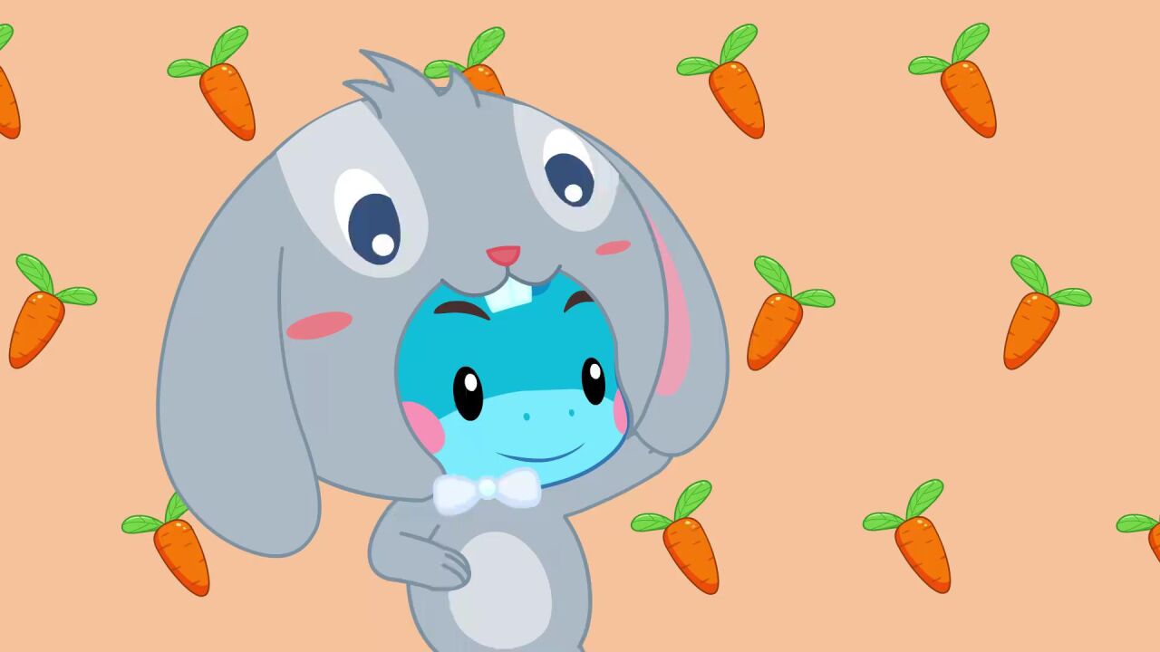 蓝迪儿歌第2季第139集:儿歌小花兔大家会唱吗?一起来跟着学唱吧