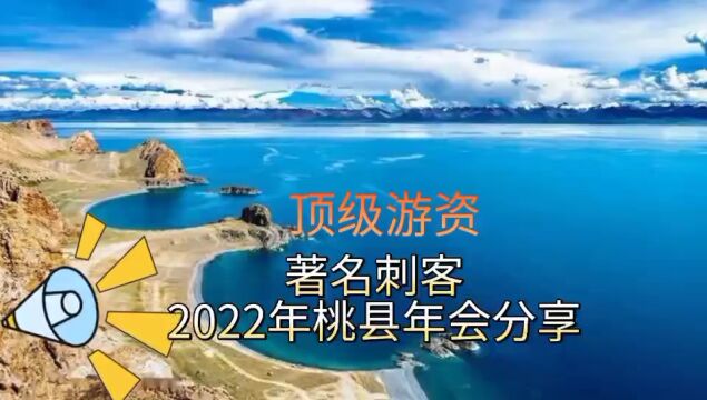 顶级游资著名刺客2022年会分享