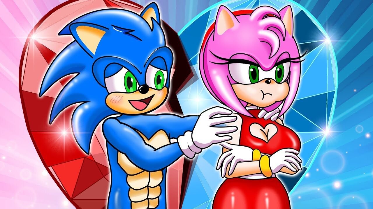 索尼克动画:艾米与索尼克的趣味爱情故事,会发生什么故事呢?