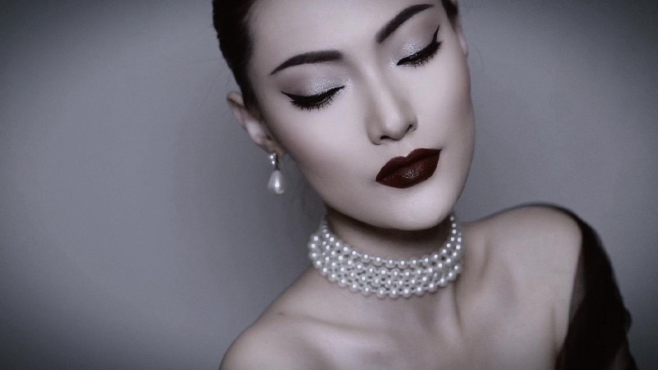 90年代模特妆容