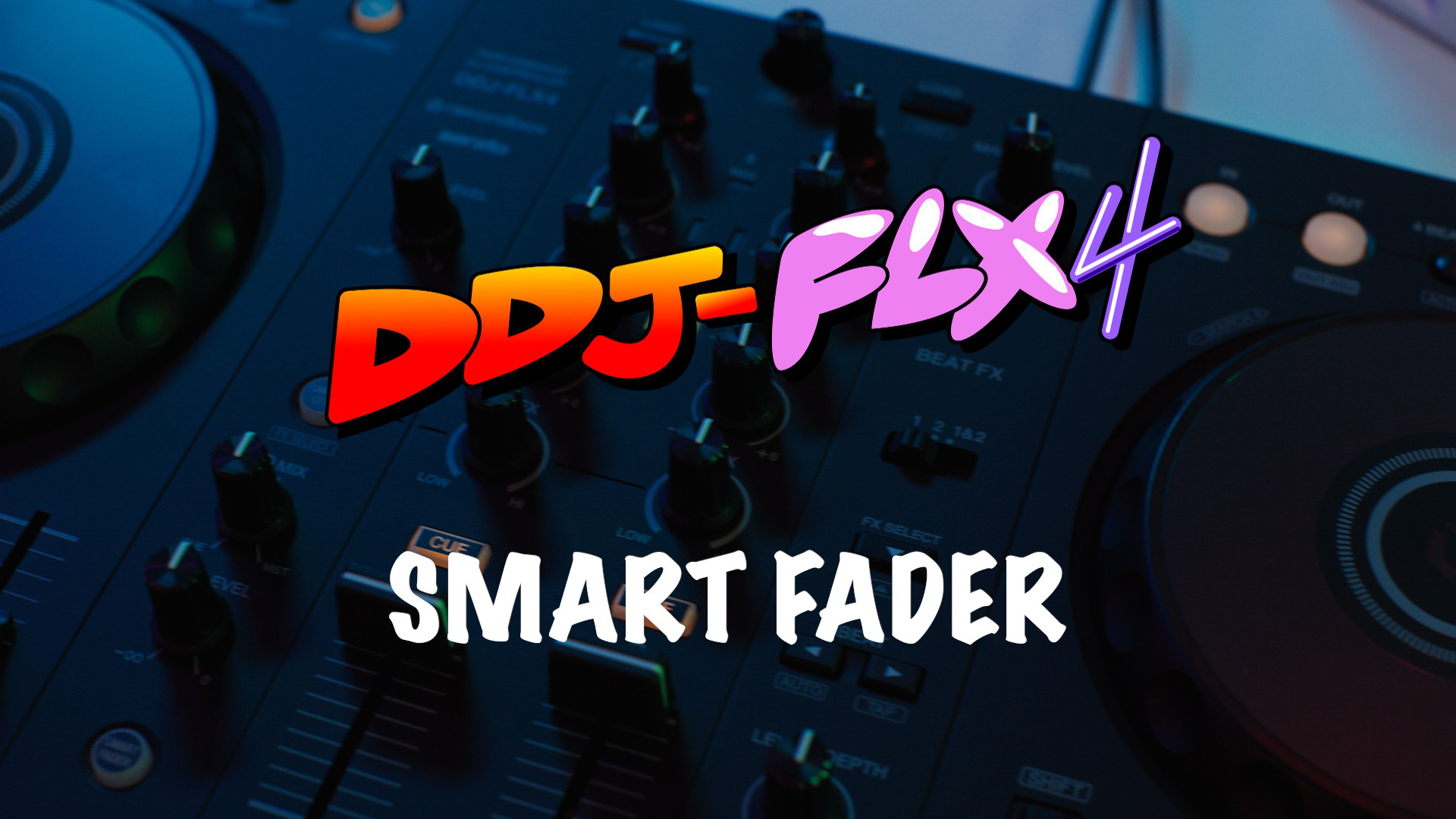 DDJ-FLX4 - 兼容多种应用程序的2ch DJ控制器(Black)