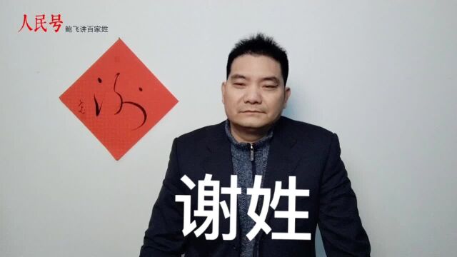 鲍飞讲百家姓之“谢”姓的祖先,书法谢刻紫砂壶上与茶泡茶文化