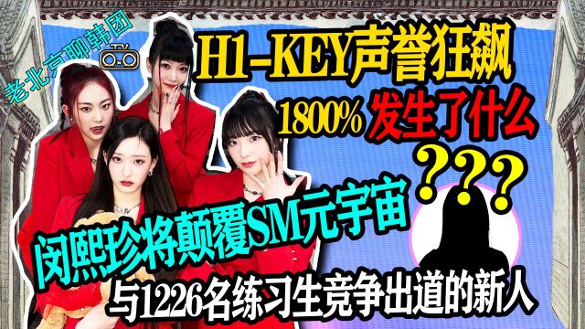 N.448 闵熙珍或将颠覆SM元宇宙?H1KEY声誉狂飙1800点发生了什么?与千人竞争出道的新人【老北京聊韩团】