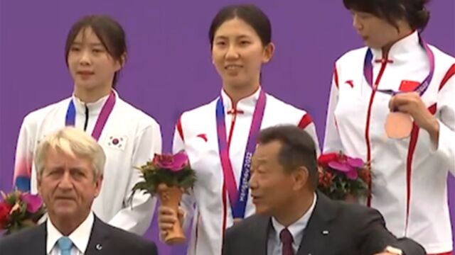 杭州第19届亚运会:张明煜获得现代五项女子个人冠军