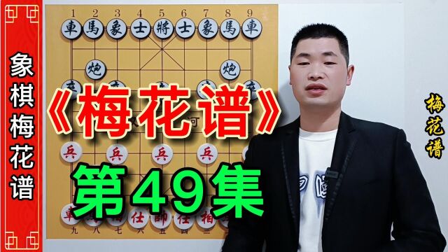 《梅花谱》第49集:提高下象棋的水平屏风马真可谓是当头炮天敌