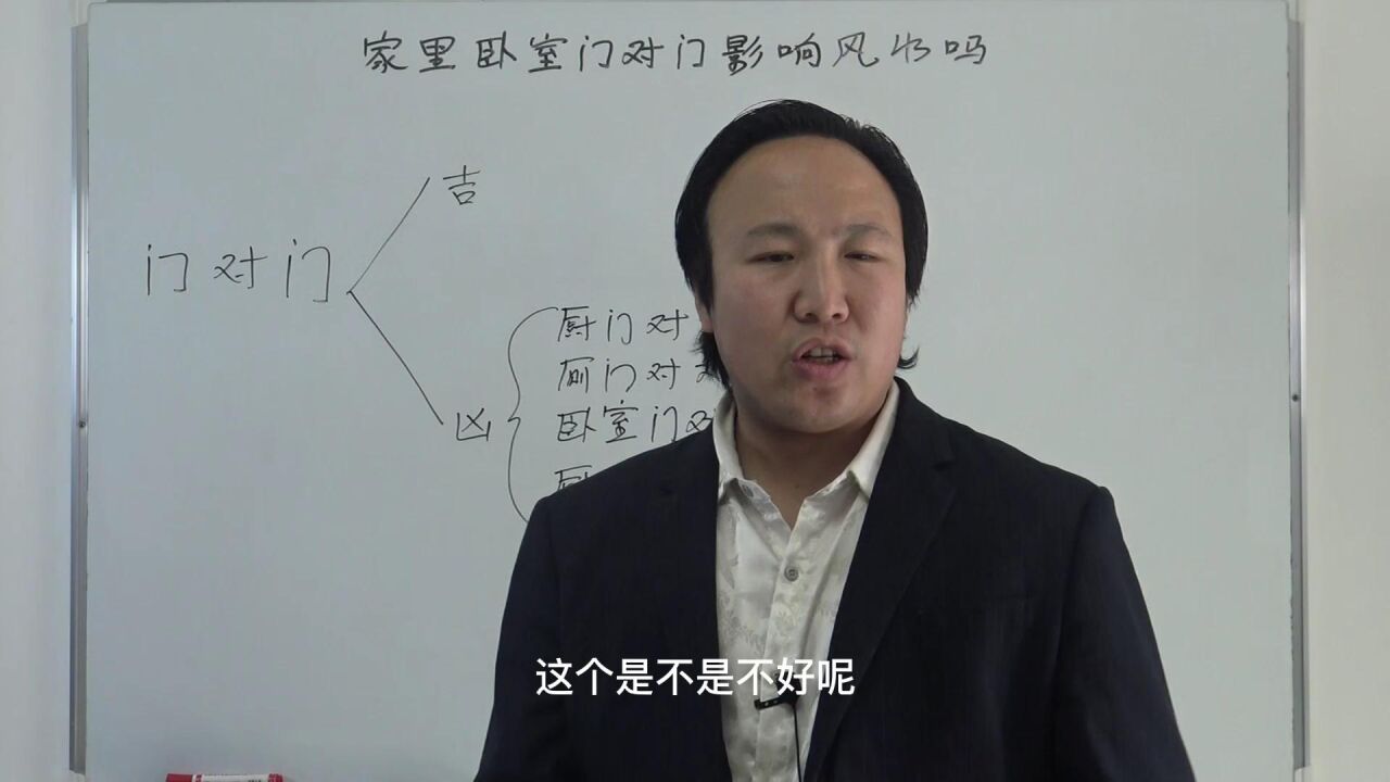 卧室门对门有什么说法?为什么家中不能门对门?家里卧室门对门影响风水吗?-包双龙_高清1080P在线观看平台_腾讯视频