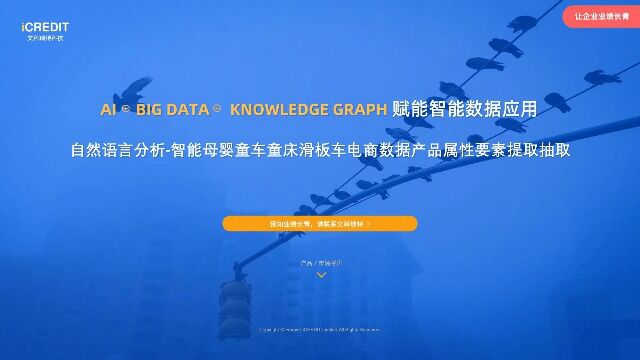 自然语言分析智能母婴童车童床滑板车电商数据产品属性要素提取抽取艾科瑞特科技(iCREDIT)
