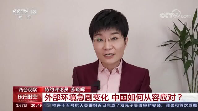 两会观察 两会划重点 外部环境急剧变化 中国如何从容应对?