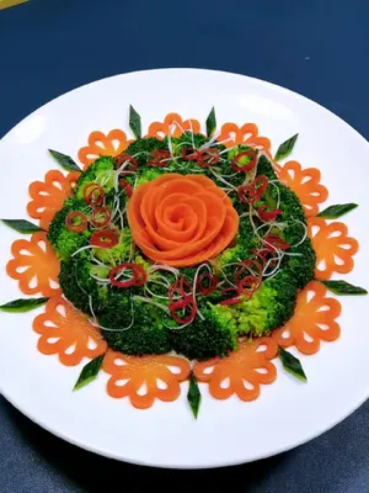 果蔬刻花刀三件套做美食摆盘做盘饰简单又好看#美食