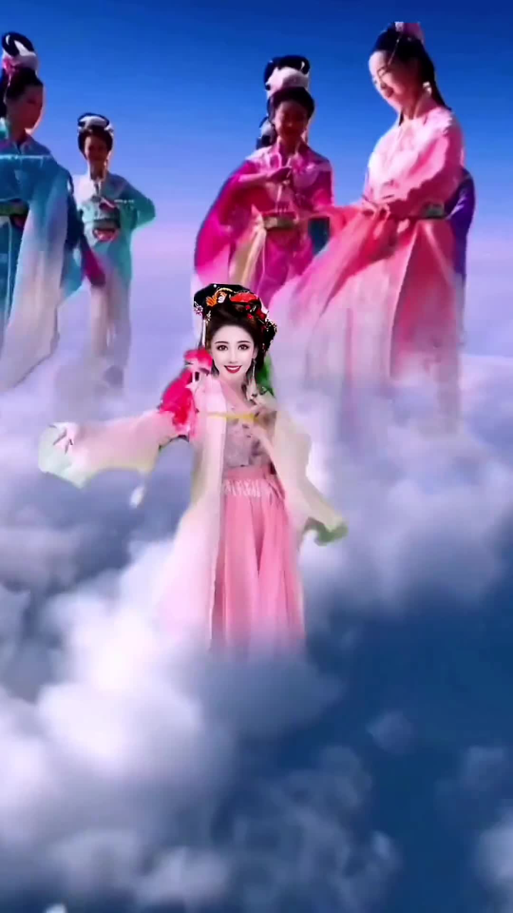 仙气飘飘 #腾云驾雾 #仙女下凡到人间 #人间仙境美如画