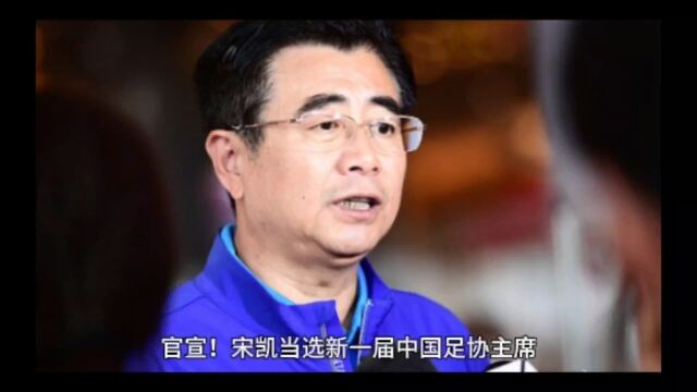 天晴了!陈戌源被抓244天后,辽宁体育局局长宋凯任足协新主席