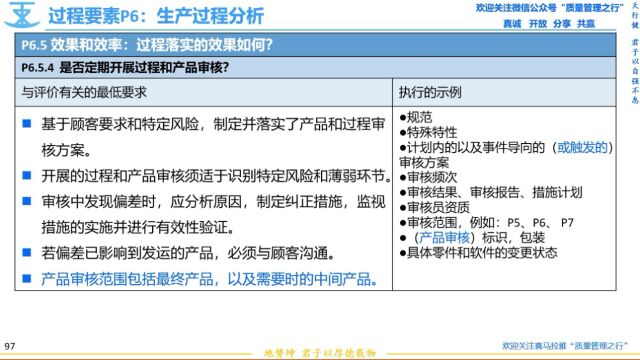 214 过程审核和产品审核 VDA6.3过程审核 质量管理