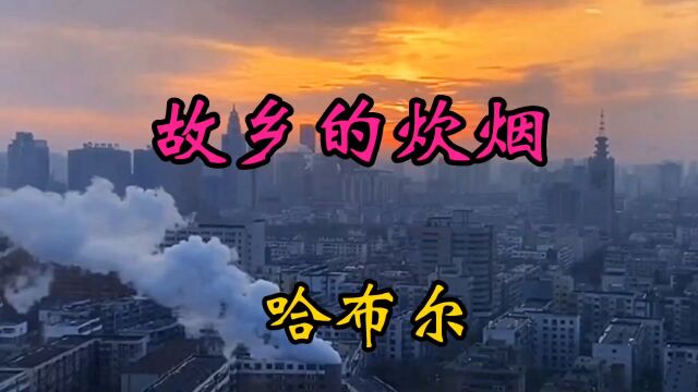 哈布尔《故乡的炊烟》醉人的嗓音,优美的弦律!