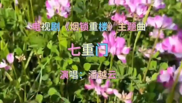 电视剧《烟锁重楼》的主题曲《七重门》,潘越云唱的太好了