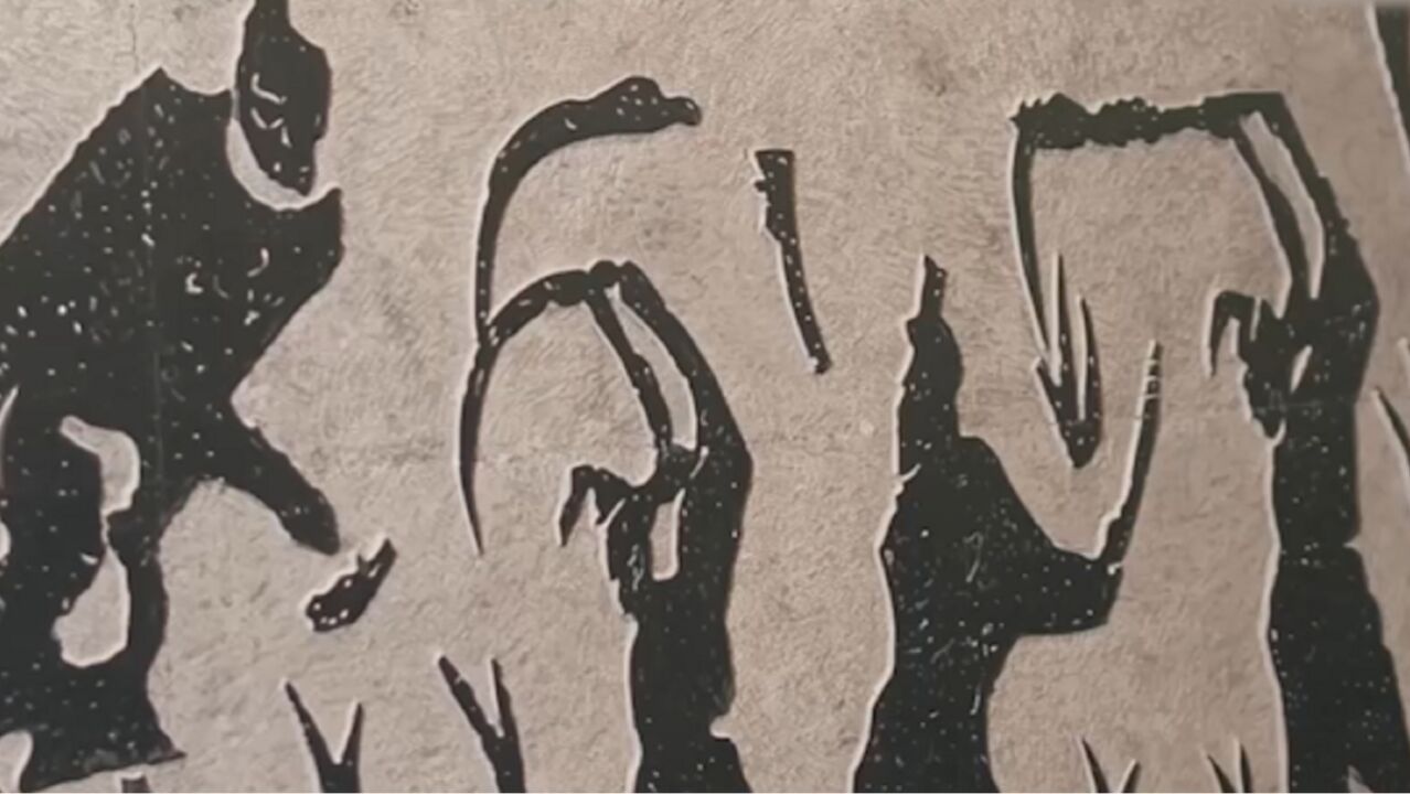 《收获弋射》画像砖的出土,完整的展现了汉代大邑地区收获的场景_高清1080P在线观看平台_腾讯视频