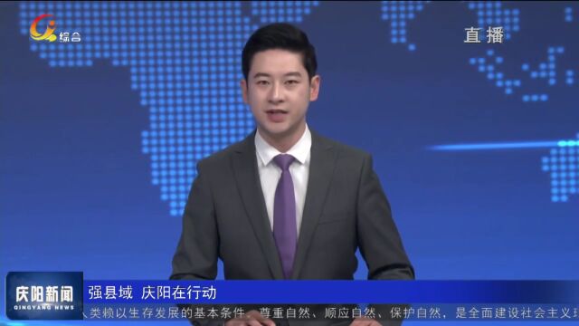 庆阳:源头活水足 经济“跑得快”