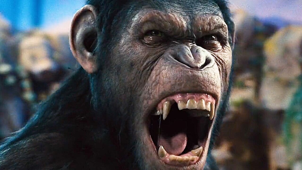 猩猩智力飞速进步,感受一下凯撒的压迫感