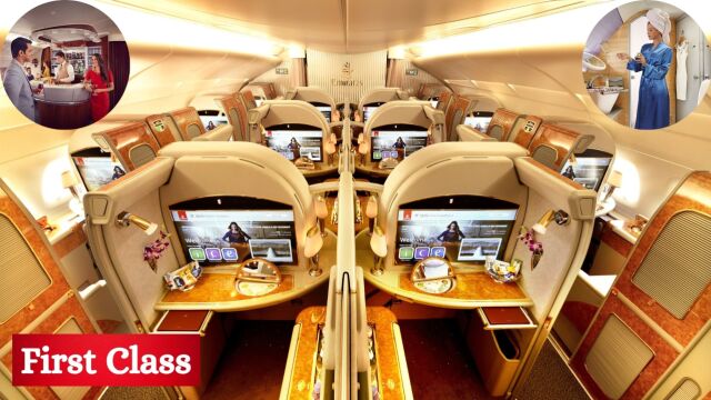 阿联酋航空A380头等舱 | 纽约飞往米兰航班体验