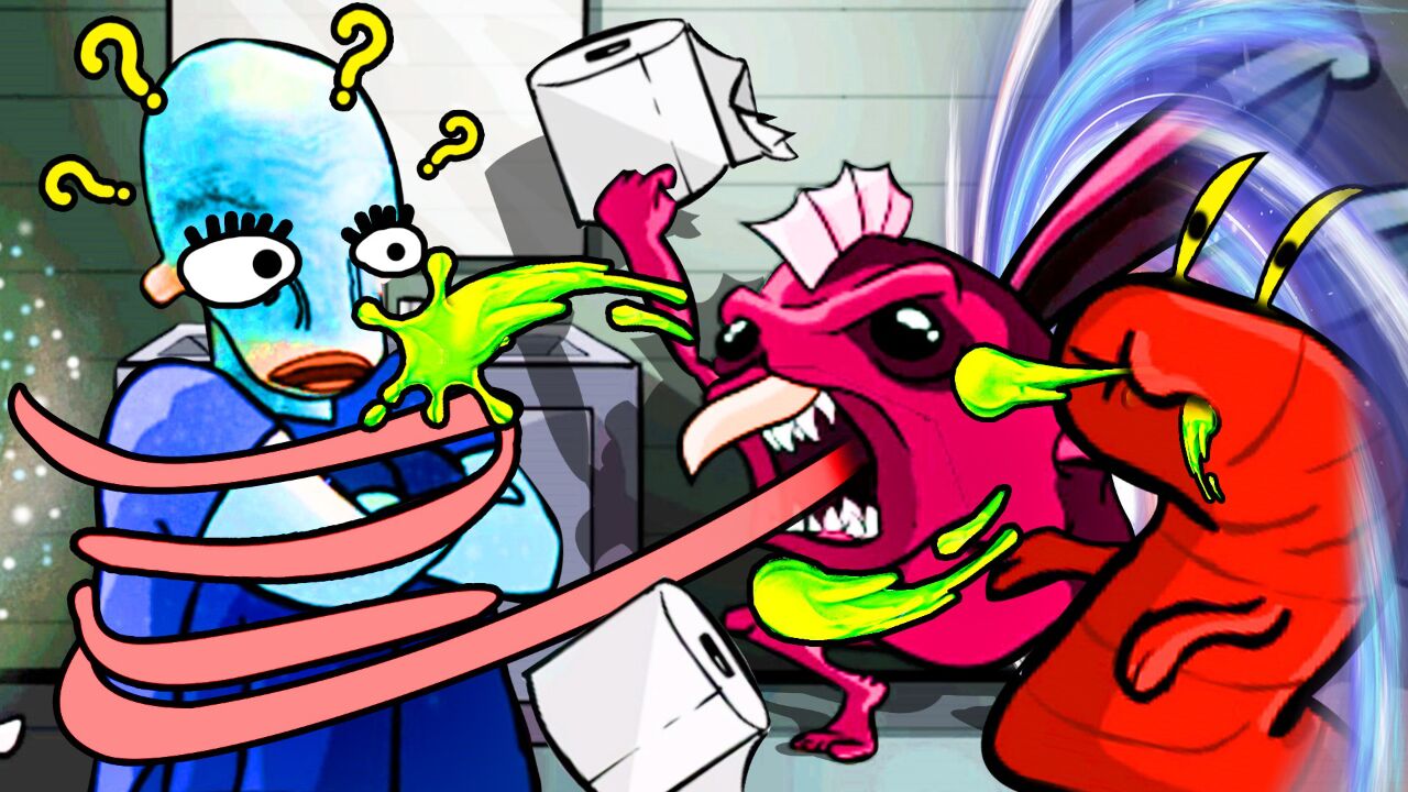 异形虫历险记 我有特异功能,舔下动物就能复制它的技能