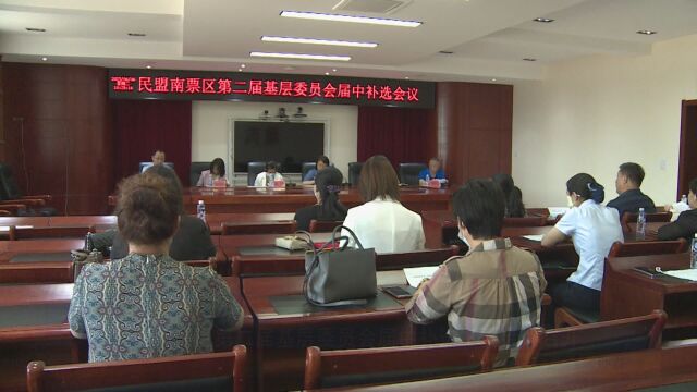 南票微视频民盟南票区第二届基层委员会届中补选主委会议召开