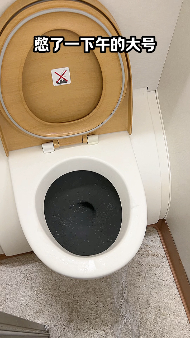 憋了一下午大号了,为啥飞机上的厕所孔这么浅啊?