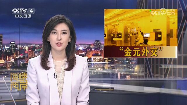 大搞“金元外交” 蔡英文被批卖台