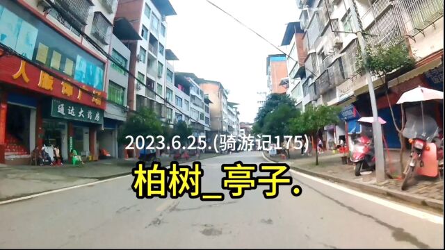 2023.6.25.(骑游记175)柏树亭子.