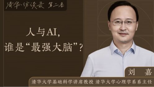 清华访谈录第二季|脑科学家刘嘉：人与AI，谁是“最强大脑”？（下）_高清1080P在线观看平台_腾讯视频