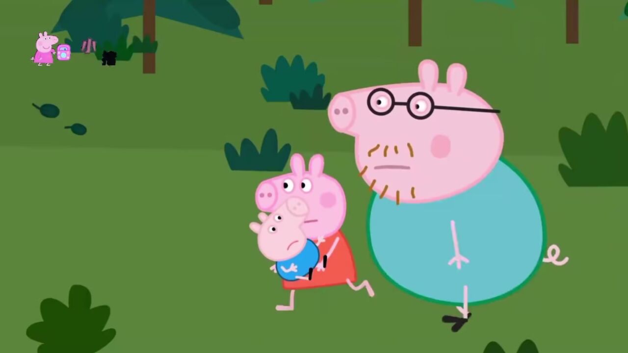 小猪佩奇 猪爸爸竟然变异成了小僵尸#儿童动画 #亲子乐园 #小猪佩奇