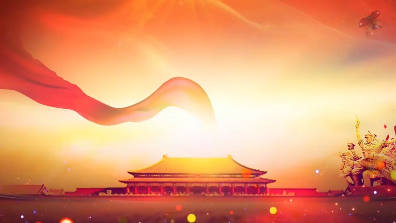 故事革命红色故事舞台演出表演诗歌朗诵大屏幕高清led背景视频素材