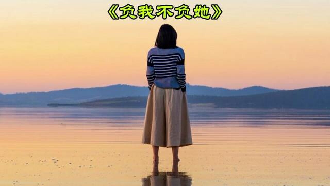 《负我不负她》 伤感 伤感情歌 路还长背影要迷人#环绕音乐 #热歌分享