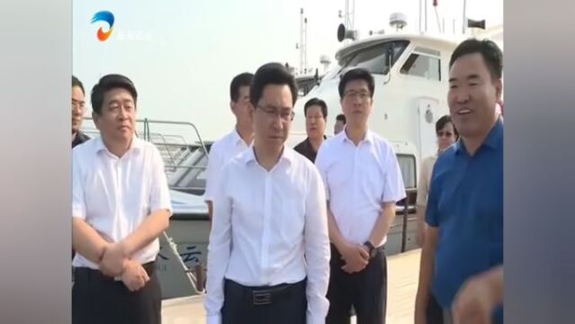 陈必昌调研河海旅游资源开发利用工作