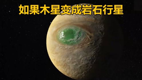 如果气态巨行星木星变成岩石行星，会发生什么