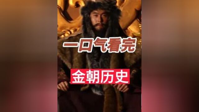 一口气看完金朝119年历史,蒙古为何这么强大5