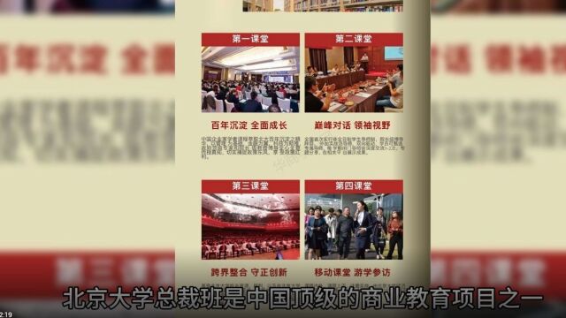 北京大学总裁班含金量如何