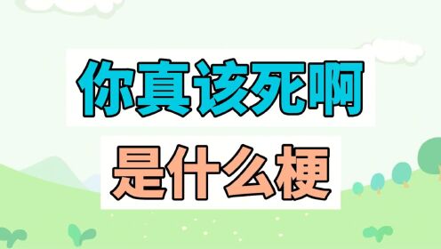 你真该死啊是什么梗?_高清1080P在线观看平台_腾讯视频