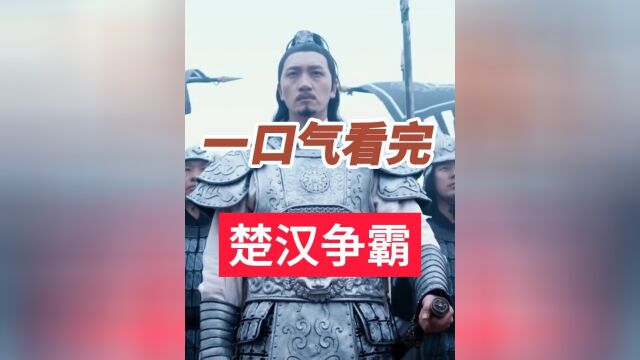 一口气看完楚汉争霸1 #历史 #楚汉争霸 ##霸王别姬 垓下之战