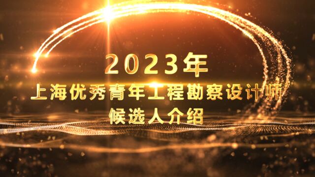 2023上海优秀青年工程勘察设计师选树建筑师组王洪涛