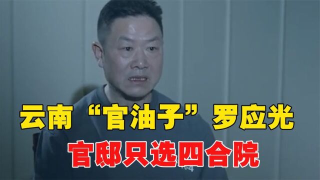 云南“官油子”罗应光:家庭会议设“秘书长”,官邸只选四合院